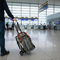 Acheter BUF BOOF® S-16 Poussette sport, 0-36 mois, position allongée à 180°, fonction trolley