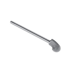 INF Brosse de toilette courbée en silicone Grey