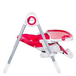 Avis BUF BOOF® Chaise Haute X-6 Inclinable 4 Positions, Réglable Red