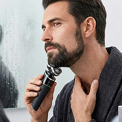 Avis MELISSA Rasoir Électrique pour Homme avec 3 Têtes Rotatives Rechargeable Noir