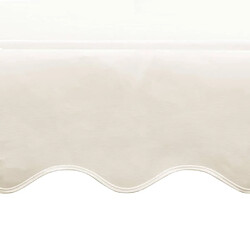 Helloshop26 Auvent sur pied 600 x 300 cm crème 02_0007483 pas cher