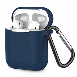 INF Étui de protection en silicone pour Apple Airpods - bleu foncé