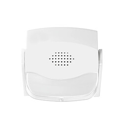 Nedis Alarme Détecteur de Mouvement Mural / Plafond 80dB Gamme 1.10m Angles 10° Blanc