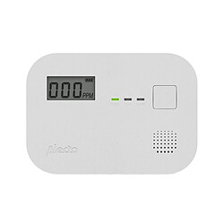Acheter Alecto Détecteur Monoxyde de Carbone Alarme Puissant 85dB et Écran LED Blanc