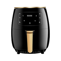Cheffinger Friteuse à Air Chaud 4.5 L 1400W avec Écran Tactile Cuisson Rapide Noir / Or