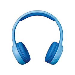 Lenco Casque Sans Fil Bluetooth 5.0 Pliable avec Volume Limité 85 dB Bleu