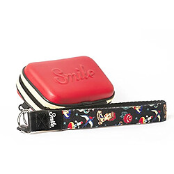 Smile Pin Up - Étui pour appareil photo compact, rouge