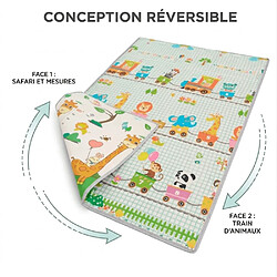 Acheter Devessport Tapis de Jeu Pliable Kohala Baby – Mousse XPE Réversible | 180x120cm Imperméable