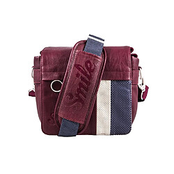 Smile 16521 - Sacoche Messenger Urban Nomad Earth, taille S, grenat