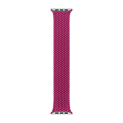 Avis Bracelet Solo tressé pour Apple Watch | 44/45/46/49 mm - Taille 5 - Magenta
