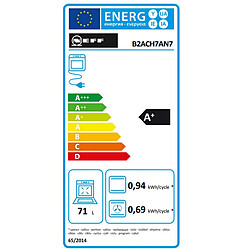 Four intégrable multifonction 71l 60cm pyrolyse - B2ACH7AN7 - N50 - NEFF