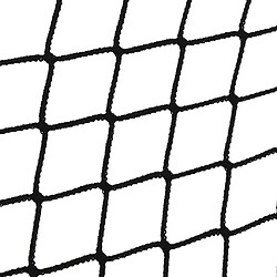 Acheter vidaXL Filet pour remorque avec corde élastique noir 2,5x1,5 m PP