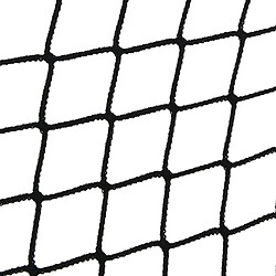 Acheter vidaXL Filet pour remorque avec corde élastique noir 2,1x1,25 m PP