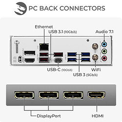 Acheter Sedatech PC Gamer, AMD Ryzen 5 9600X, RX 9070 XT, 32Go DDR5, 2To SSD, Win 11