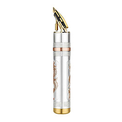 Avizar Tondeuse pour Cheveux 3W Sans Fil 1200mAh Rechargeable Design Dragon Gravé Dorée