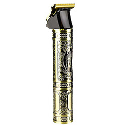Avizar Tondeuse pour Cheveux 5W Sans Fil 1200mAh Rechargeable Design Bouddha Gravé Dorée