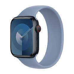 Bracelet Boucle unique en Silicone Apple Watch | 38/40/41/42 mm - Taille 9 - Winter Blue