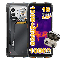 Oscal Pilot 6 12Go 256Go Orange +Airbuds(Blanc)