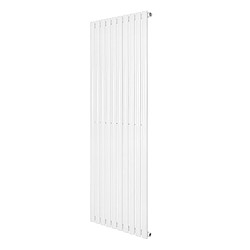 Monstershop Radiateur Ovale à 1 Panneau 1600 x 600 mm en Acier Blanc Horizontale