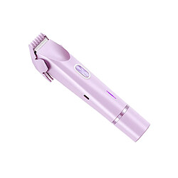 INF Épilateur électrique double tête pour une épilation douce et précise Purple