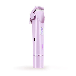 INF Épilateur électrique double tête pour une épilation douce et précise Purple