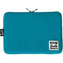 Smile housse ordinateur tablette 13 14 pouces Biscay Bay néoprène bleu