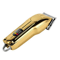 Avizar Tondeuse Électrique USB-C 5W Sans Fil 2000mAh Finition Spray avec Écran LED Dorée