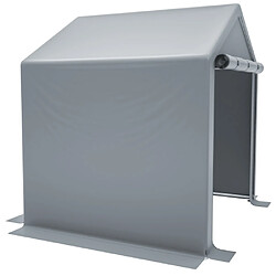 modfu Abri de rangement vélo et jardin 190 x 170 x 200 cm acier gris foncé
