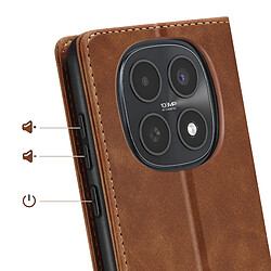 Acheter Avizar Étui Portefeuille Vintage pour Redmi Note 15 4G / 5G Collections CaseMe Marron