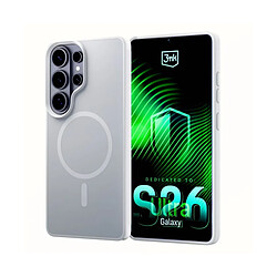 Coque 3MK Smoke MagCase Samsung Galaxy S26 Ultra Blanche