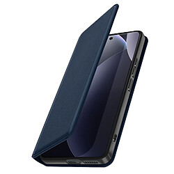 Avizar Étui pour Redmi Note 15 Pro 4G Séries Classic Porte-carte et Support vidéo Bleu