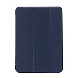 Decoded Étui pour iPad Pro 11" 2025 Fonction Stand avec Rabat Tri-Fold Magnétique Bleu