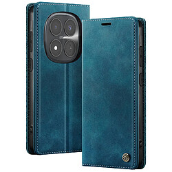 Avizar Étui Vintage pour Redmi Note 15 Pro Plus 5G Collections CaseMe Blocage RFID Bleu