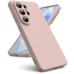 Htdmobiles Coque pour Samsung Galaxy S26 Ultra 5G - housse etui silicone gel fine + film ecran - ROSE