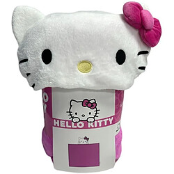 Plaid & jeté de canapé Hello Kitty