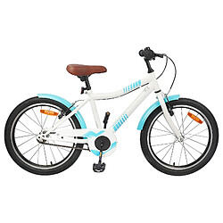 vidaXL Vélo pour Enfants 18 Pouces pour les 5-7 ans Bleu clair 