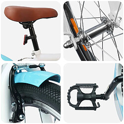 Acheter vidaXL Vélo pour Enfants 18 Pouces pour les 5-7 ans Bleu clair