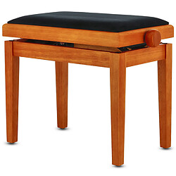 Avis Banquette piano Deluxe érable mat assise noir Gewa