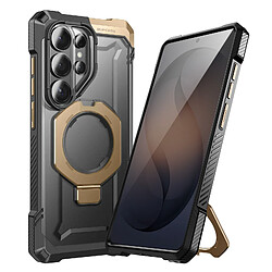 Supcase Coque MagSafe pour Galaxy S26 Ultra Unicorn Beetle Grip Militaire 4.5m Dorée