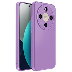 Avizar Coque pour Honor Magic 8 Lite en Silicone Contour Protection Caméra Violet