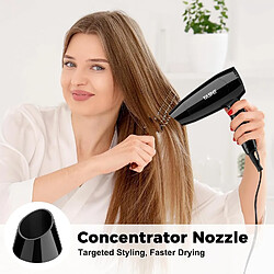 Avis YASHE Mini Sèche-Cheveux Pliable, Sèche Cheveux de Voyage Léger avec 2 Modes