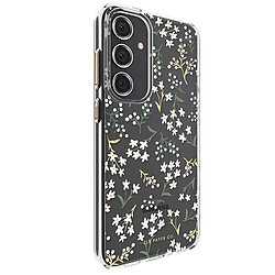 Rifle Paper Co. Rifle Paper Coque pour Galaxy S24 Plus Antibactérienne avec Motif Fleurs Transparent
