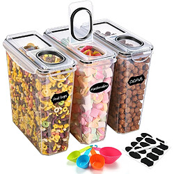 YASHE Boîte de Rangement Cuisine Lot de 3, 3.7L