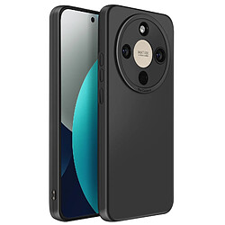 Avizar Coque pour Honor Magic 8 Lite en Silicone avec Contour Protection Caméra Noir