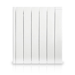 Radiateur électrique à inertie fluide IRINAII 1000 W HJM, Blanc