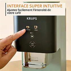 Acheter Machine à café à grain Krups SA401LE0 Coffee Crush Vert