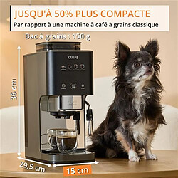 Avis Expresso broyeur Krups SA403BE0 Coffee Crush Expérience Taupe