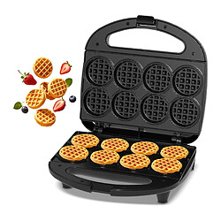 YASHE Multi-mini gaufrier 8 mini avec revêtement antiadhésif
