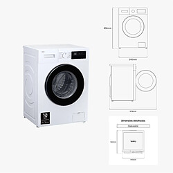 Acheter Lave-linge Samsung 8Kg 1400RPM blanc - WW80FG3M05AW