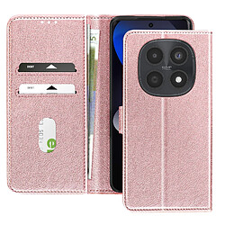 Avizar Étui Xiaomi Redmi Note 15 4G / 5G Série Chesterfield Fonction Stand Rose